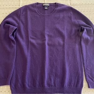 Lands End Cashmere Crew Neck Sweatee